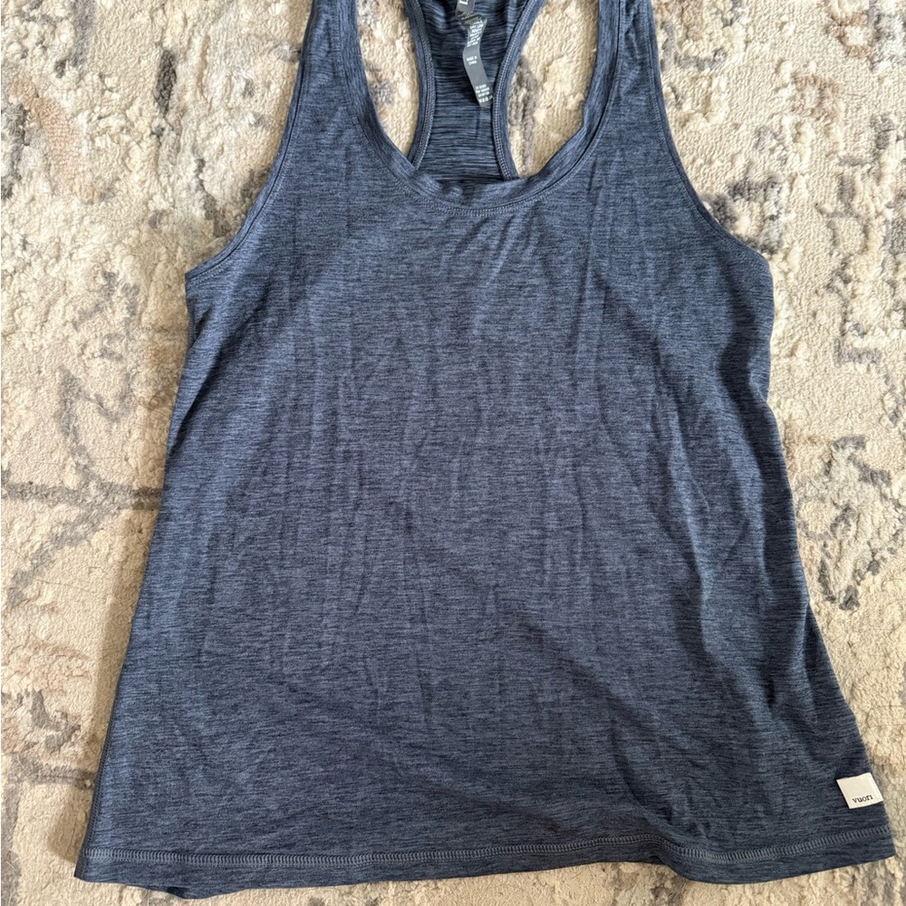 Vuori navy/grey Racerback tank top